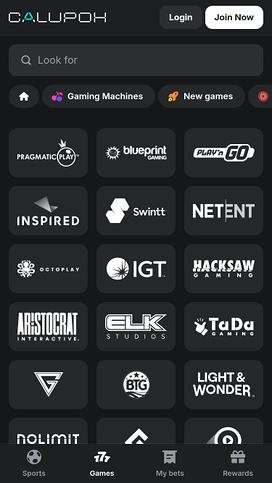 Calupoh Casino Mobile Game Developers