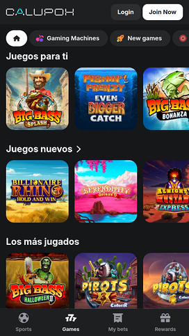 Calupoh Casino Mobile Games