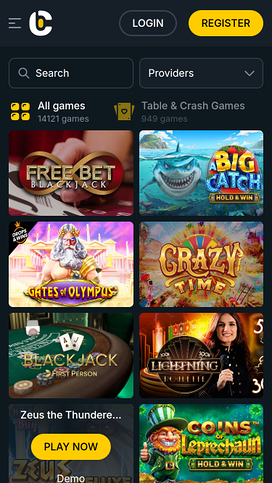 Campeonbet Casino Mobile Games
