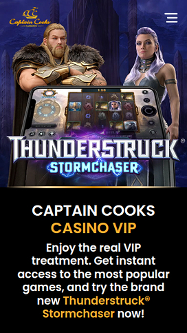Captain Cooks Casino Mobile VIP Program