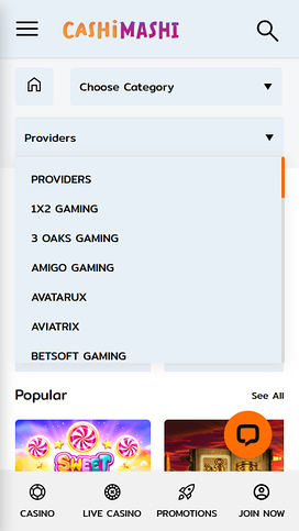 Cashimashi Casino Mobile Game Developers