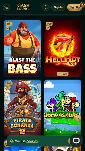 Cash Lounge Casino Mobile Games