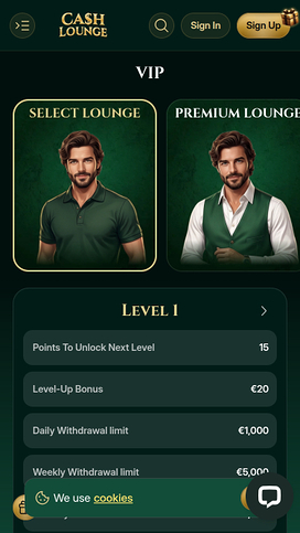Cash Lounge Casino Mobile VIP