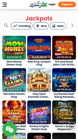 Casiku Casino Jackpot Mobile