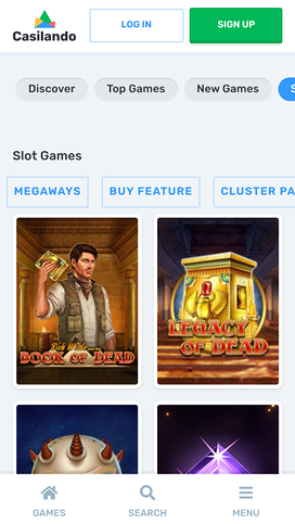 Casilando Casino Mobile Games