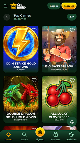 Juegos de casino Casinacho