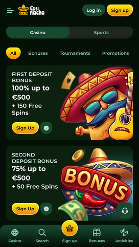 Promociones del Casino Casinacho