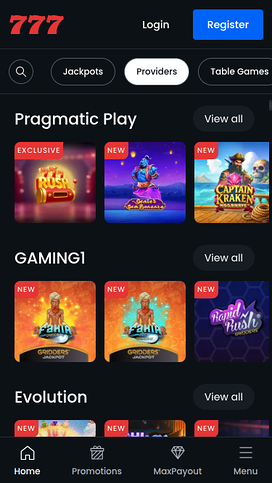 Casino 777 Mobile Game Developers