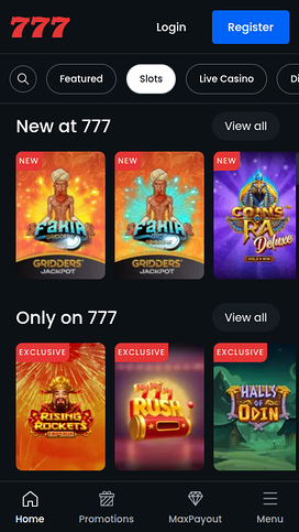 Casino 777 Mobile Games