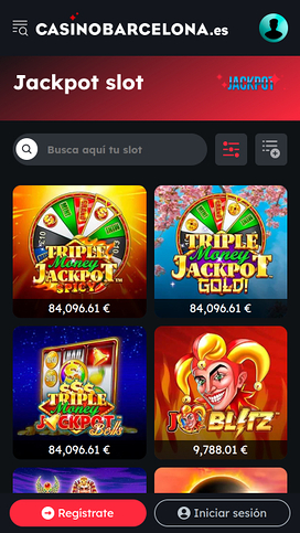 Casino Barcelona Mobile Jackpot