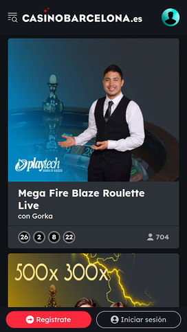 Casino Barcelona Mobile Live Dealer