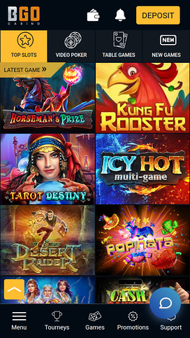 Casino Brango Mobile Games
