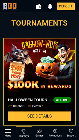 Casino Brango Mobile Tournaments