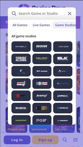 Casino Days Mobile Game Developers