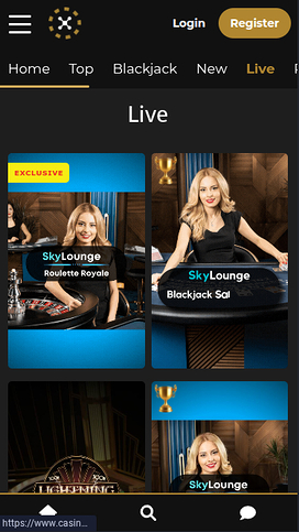 Casino Extra Mobile Live Dealer