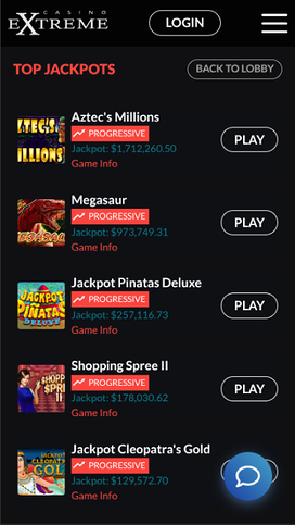 Casino Extreme Mobile Jackpot