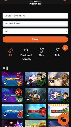 Casino Hermes Mobile Game Developers