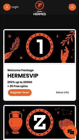 Casino Hermes Mobile Promotions