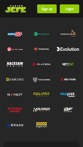 Casino JEFE Mobile Game Developers