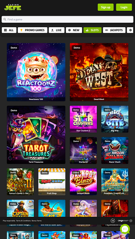 Casino JEFE Mobile Games