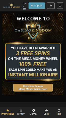 Casino Kingdom Mobile Promotions