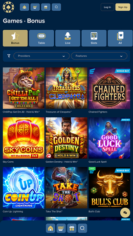 Casino Napoli Mobile Bonus Games