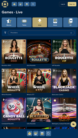 Casino Napoli Mobile Live Dealer