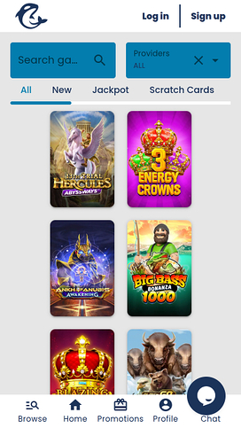 Casino Orca Juegos móviles