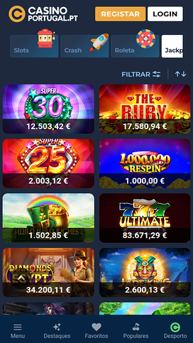 Casino Portugal Mobile Jackpot