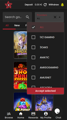 Desarrolladores de juegos móviles de Casino Stars
