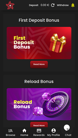 Promociones móviles de Casino Stars