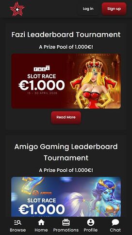 Torneos móviles de Casino Stars