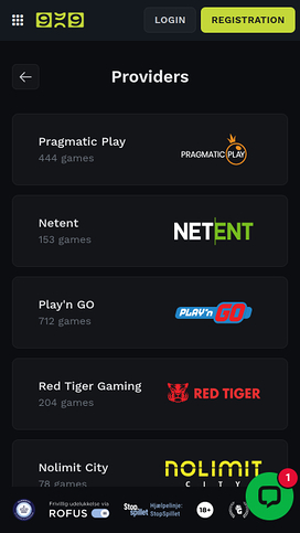 Casino999 Mobile Game Developers