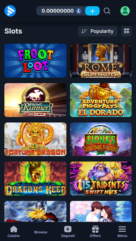 Casinobet Mobile Games