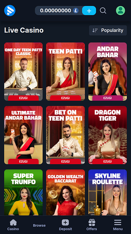 Casinobet Mobile Live Dealer