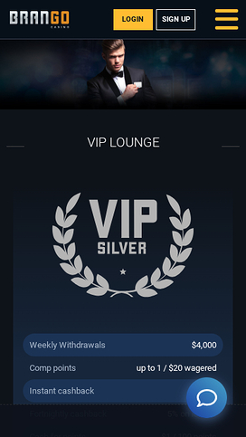 Casino Brango Mobile VIP Program
