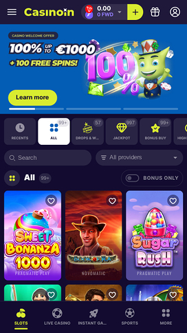 Casinoin Games Mobile
