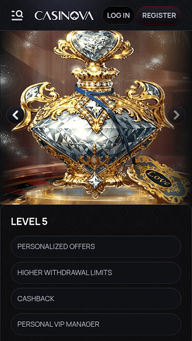 Casinova Casino Mobile VIP Program