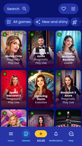 Casoo Casino Live Dealer Mobile