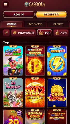 CasoolaCasino Mobile Games