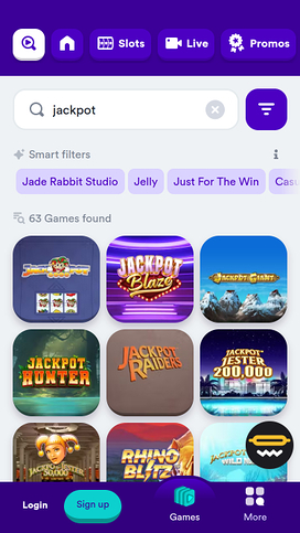 Casumo Casino Jackpot Mobile