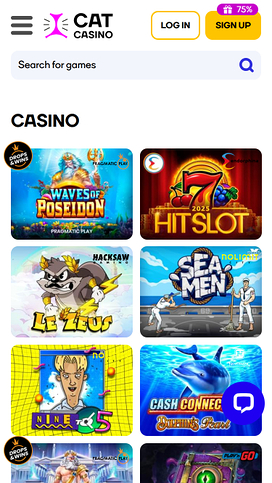 Cat Casino Games Mobile