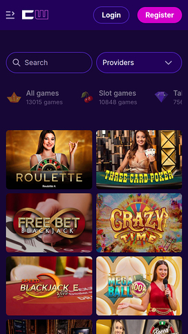 CipherWins Casino Live Dealer Mobile