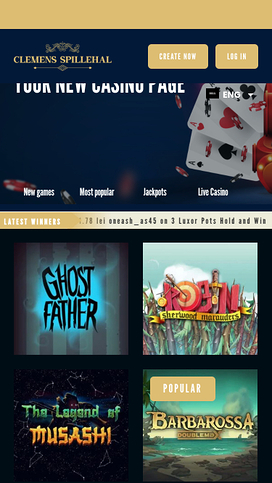 Clemens Spillehal Games Mobile