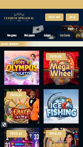 Clemens Spillehal Mobile Image Live Dealer