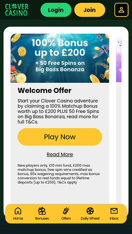 Clover Casino Promotions Mobile