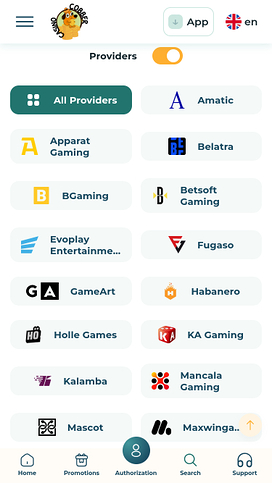 Cobber Casino Game Developers Mobile