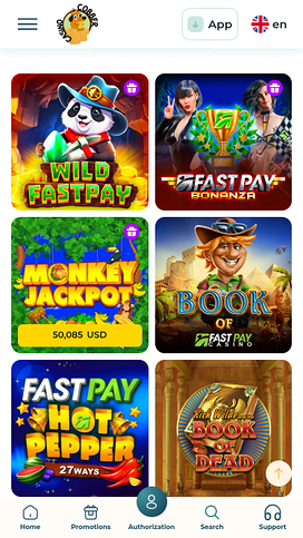 Cobber Casino Games Mobile