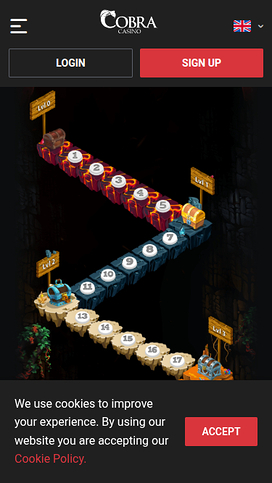 Cobra Casino Mobile VIP Program
