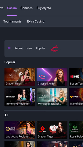 Coinplay Casino Live Dealer Mobile